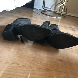 elita woven cap toe bootie